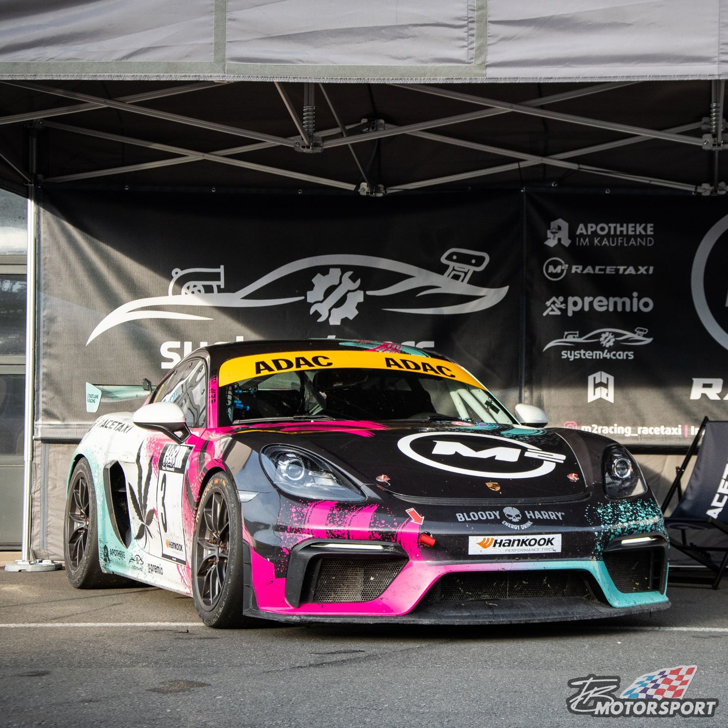 Renntaxi Porsche GT4 Clubsport