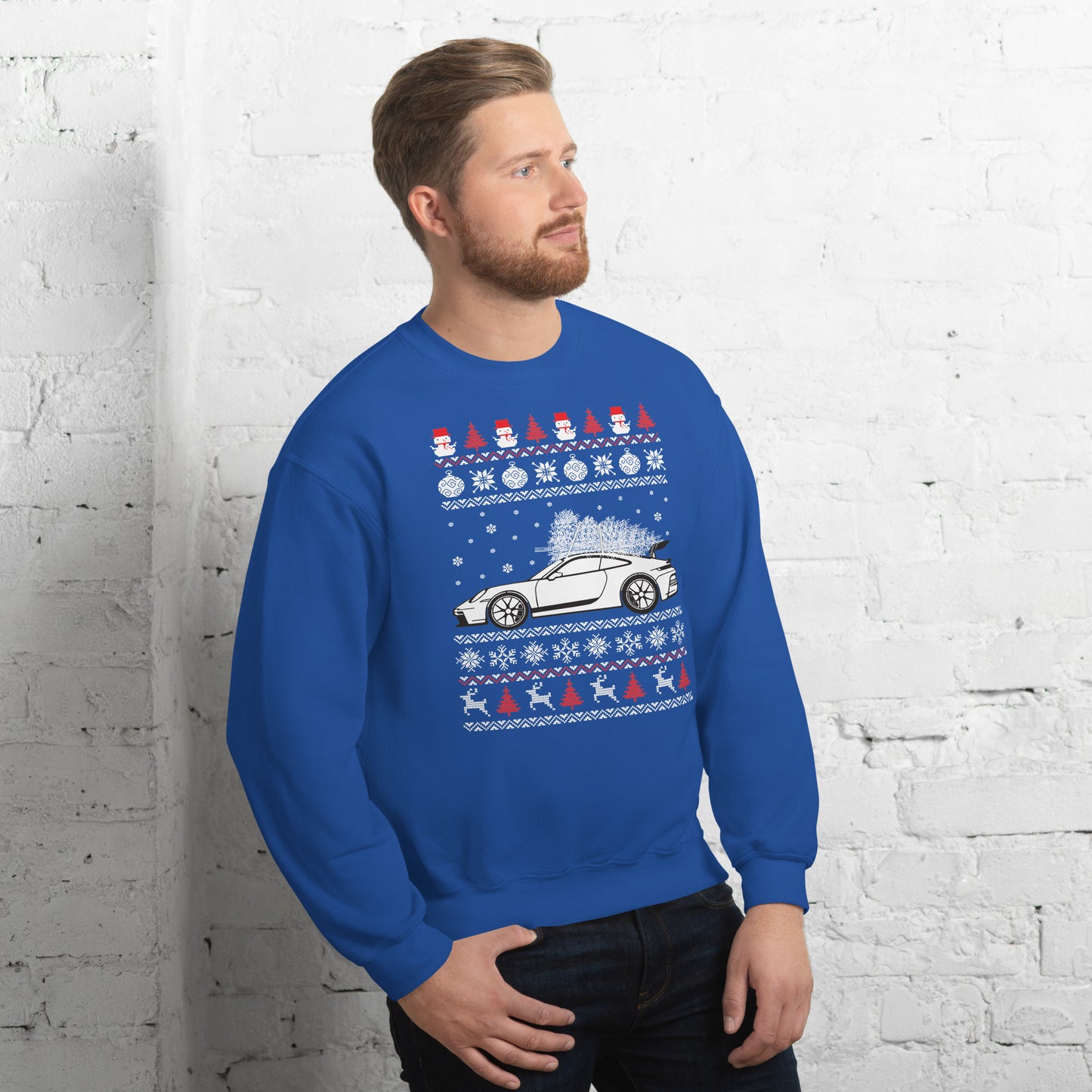 TBM XMAS Sweater Porsche GT3 RS 992