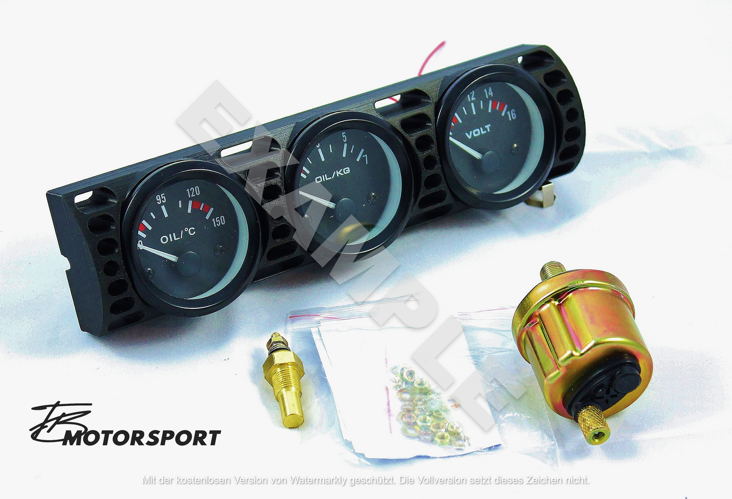 BMW E30 Halter 3x 52mm Lüftung