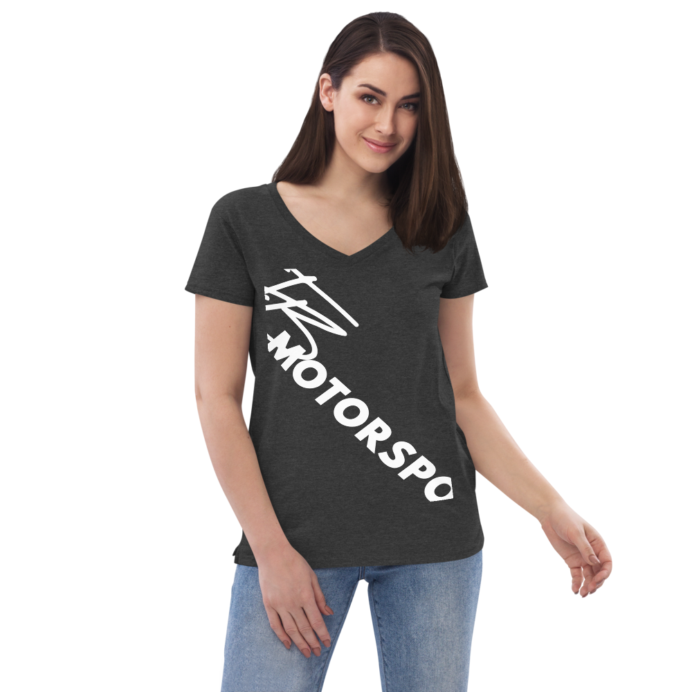 Recyceltes Damen-T-Shirt mit V-Ausschnitt TBM