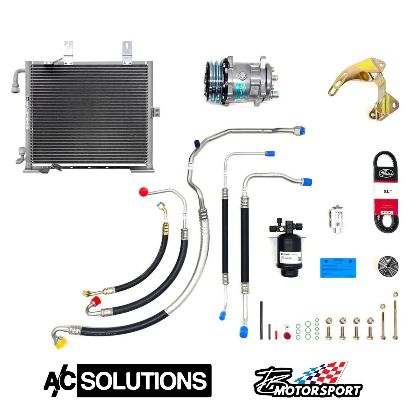 Conversion Kit Klima R134a passend für BMW E30 6Zyl + M3 +24V