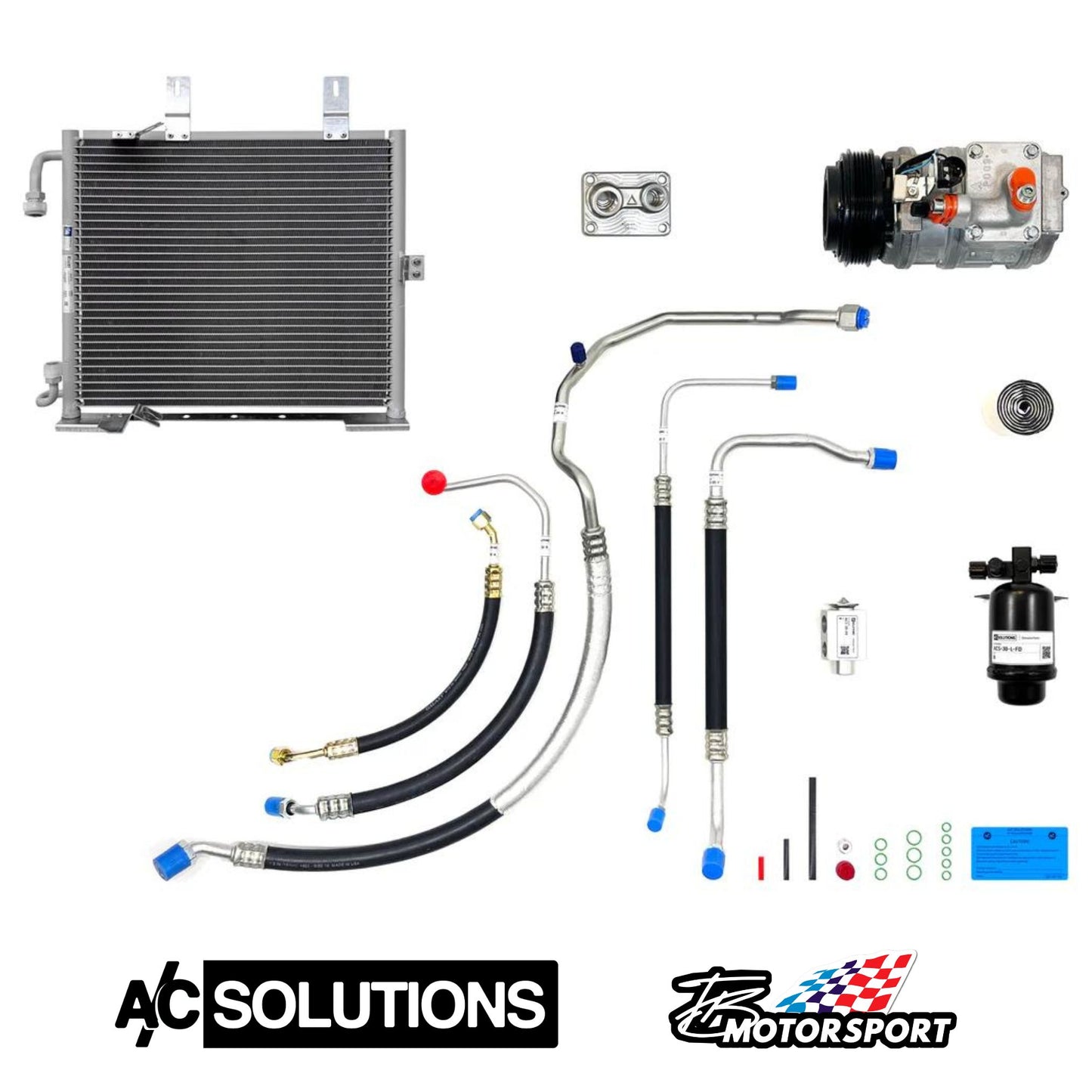 Conversion Kit Klima R134a passend für BMW E30 6Zyl + M3 +24V