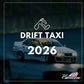 Drifttaxi auf der Rennstrecke