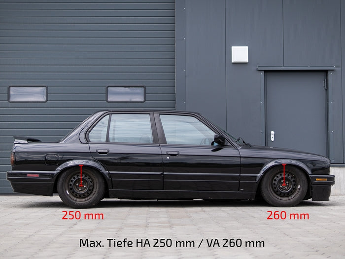 TA Technix Gewindefahrwerk Deep Version Plug&Play Set passend für BMW 3er Serie E30 316i-325i